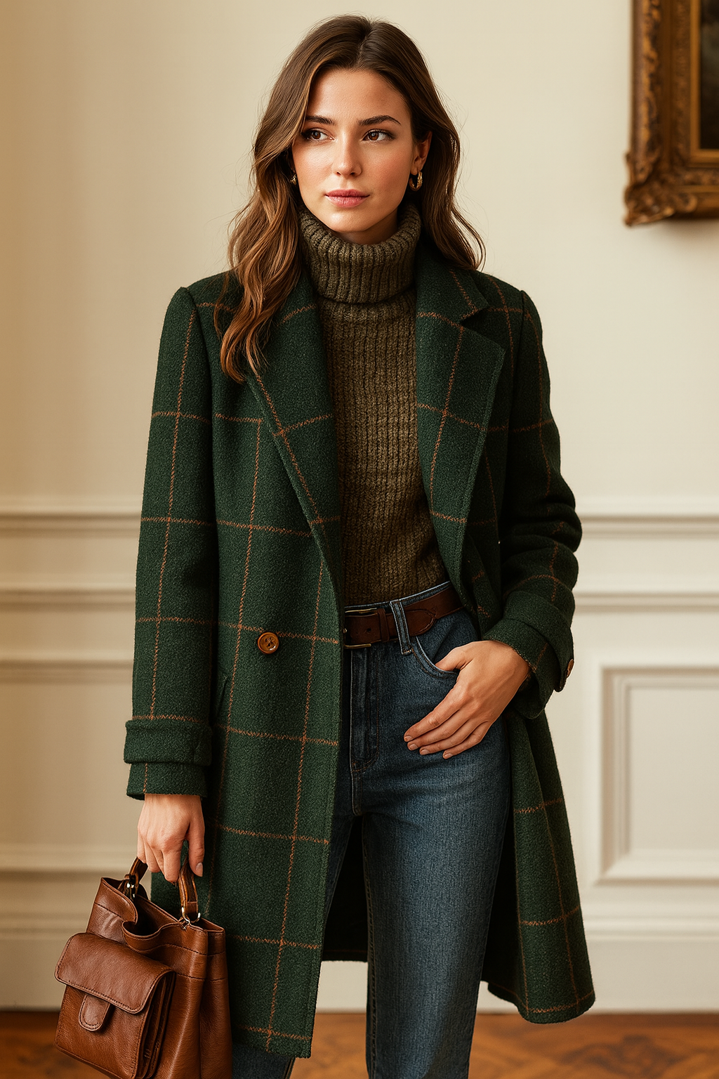 Lunaria - Cappotto classico a quadri